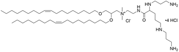Chemical structure of DOSPA Chloride (14477): a cationic lipid for mRNA vaccine development