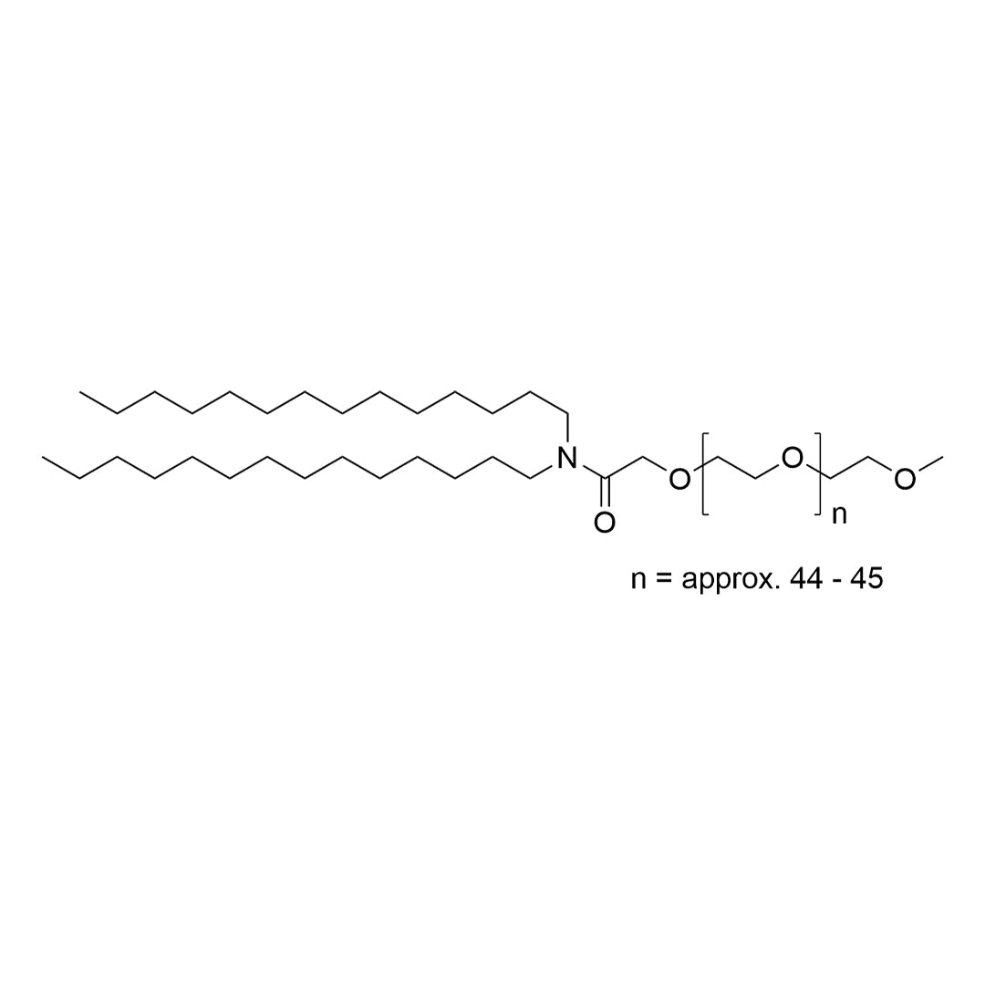 Chemical structure of ALC-0159: lipid compound for mRNA vaccine development