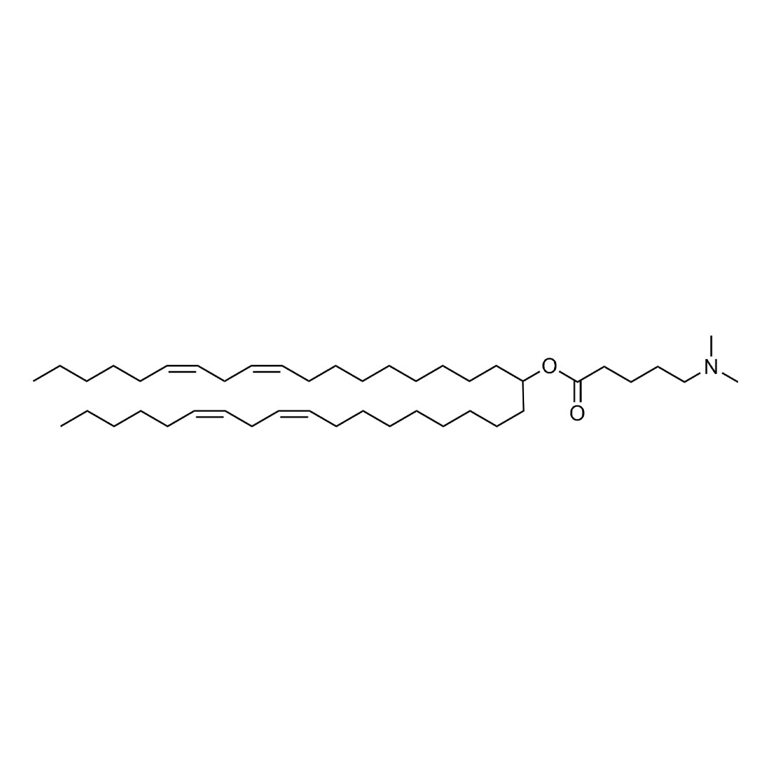 Chemical structure of DLin-MC3-DMA (14496): a versatile ionizable lipid for gene delivery in vivo