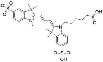 Disulfo-Cy3-carboxylic acid (14521)