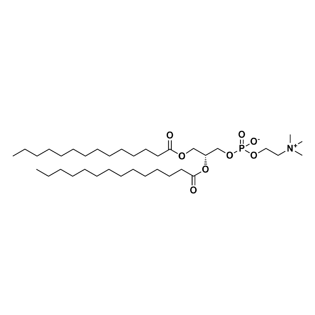 Chemical structure of DMPC (26447): a zwitterionic lipid for gene delivery in liposomes and LNPs