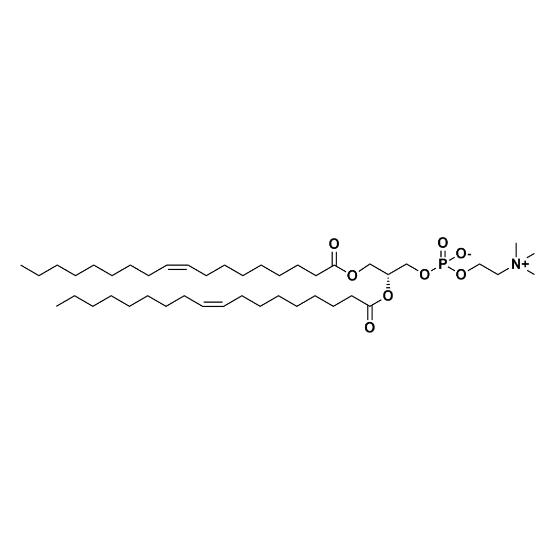 Chemical structure of DOPC (26450): a neutral helper lipid for gene and drug delivery in liposomes