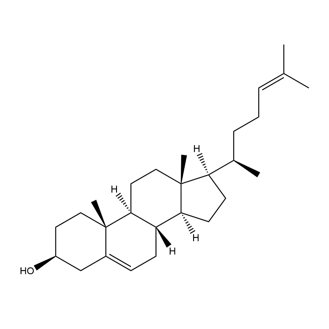 Chemical structure of Desmosterol (14522): a cell membrane stabilizer and substrate for steriod synthesis