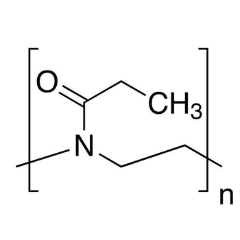 Chemical structure of Poly(2-ethyl-2-oxazoline) [MW 500,000] (17810): a water-soluble polymer, also soluble in various organic solvents