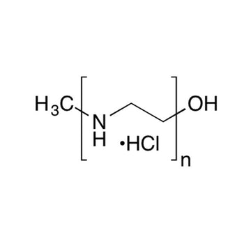 Chemical structure of Polyethylenimine HCl MAX, Linear, Mw 4,000 (24885): a highly-charged cationic polymer for anionic substrate binding