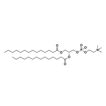 Chemical structure of DMPC (26447): a zwitterionic lipid for gene delivery in liposomes and LNPs 