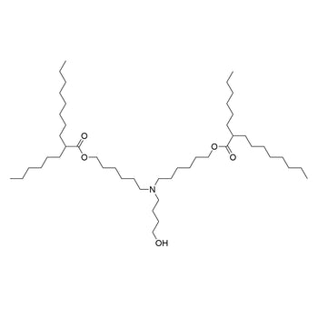 Chemical structure of ALC-0315: ionizable lipid in vaccine LNPs for mRNA delivery